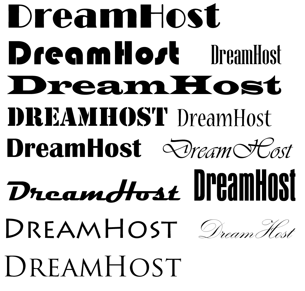 Font Ideas